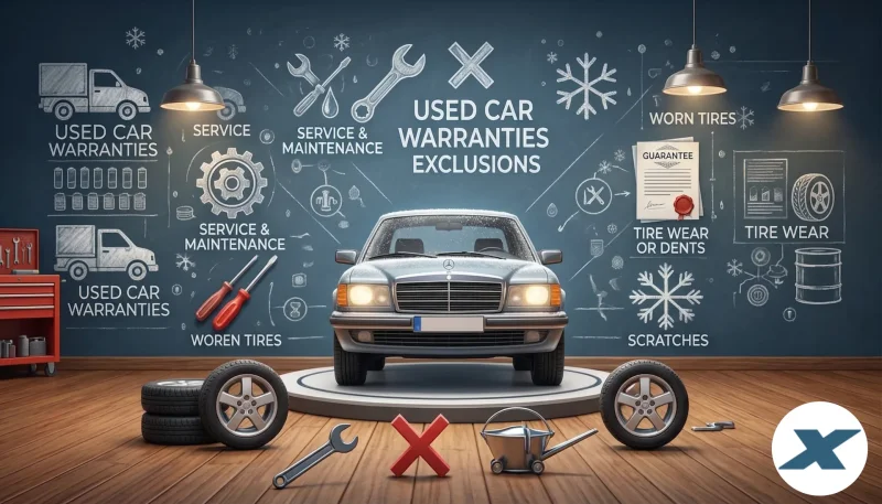 Cosa non è coperto in una garanzia per auto usate: tutto quello che devi sapere